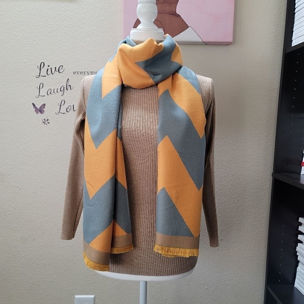 Stylish large Soft Cozy cashmere/Pashmina - Picture 2 of 3